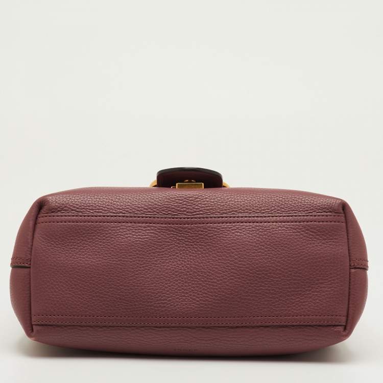 Pre Owned Gucci GG Marmont Old Rose Leather Shoulder Bag