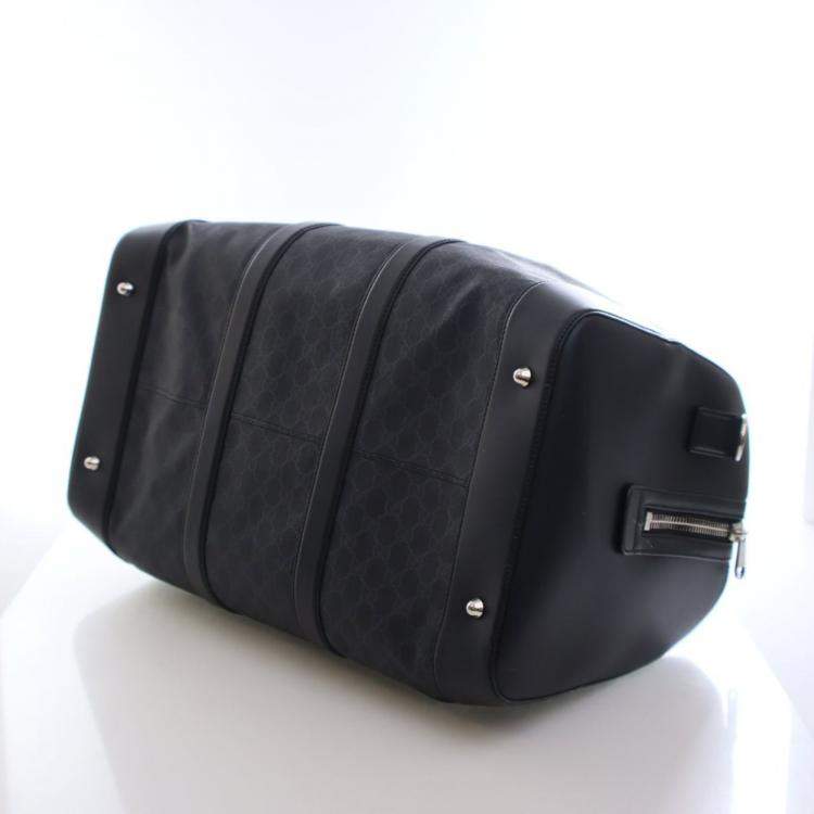 Pre Owned Gucci Large GG Supreme Duffle