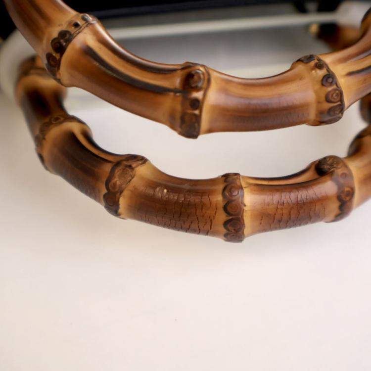 Pre Owned Gucci Small Calfskin Diana Tote Bag