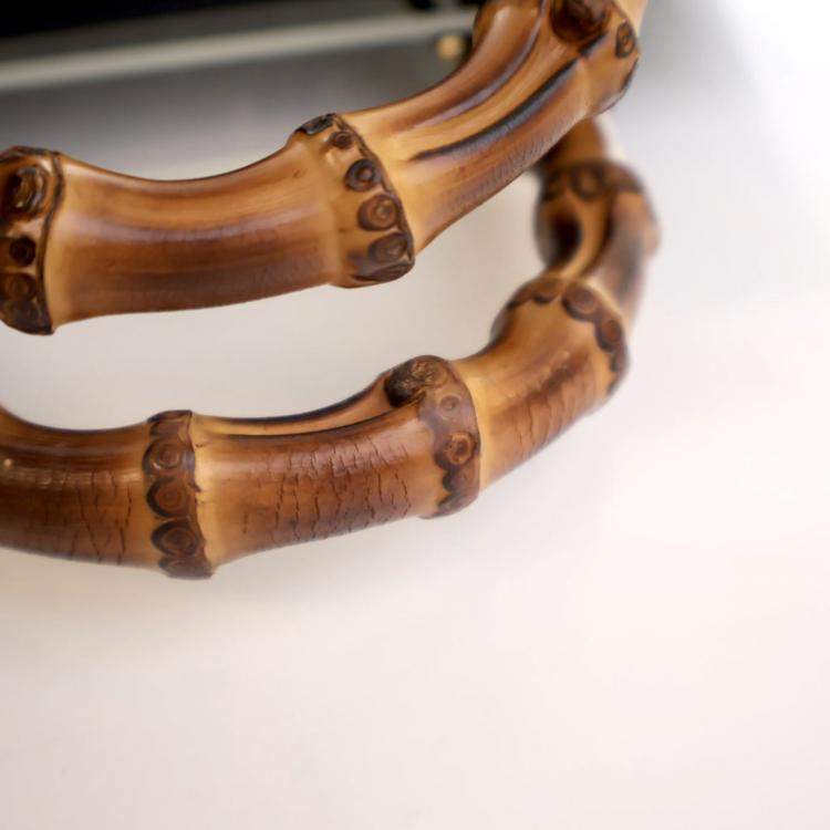 Pre Owned Gucci Small Calfskin Diana Tote Bag