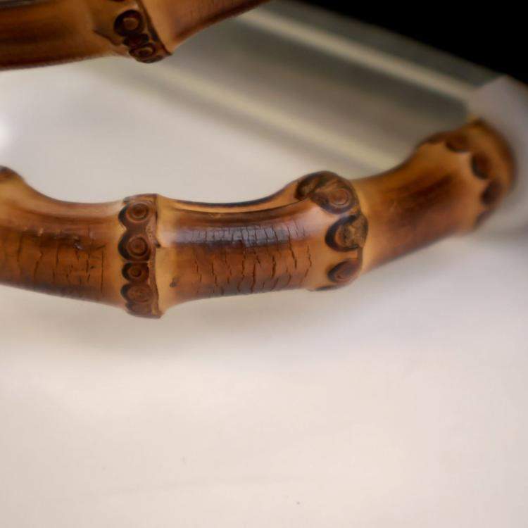 Pre Owned Gucci Small Calfskin Diana Tote Bag