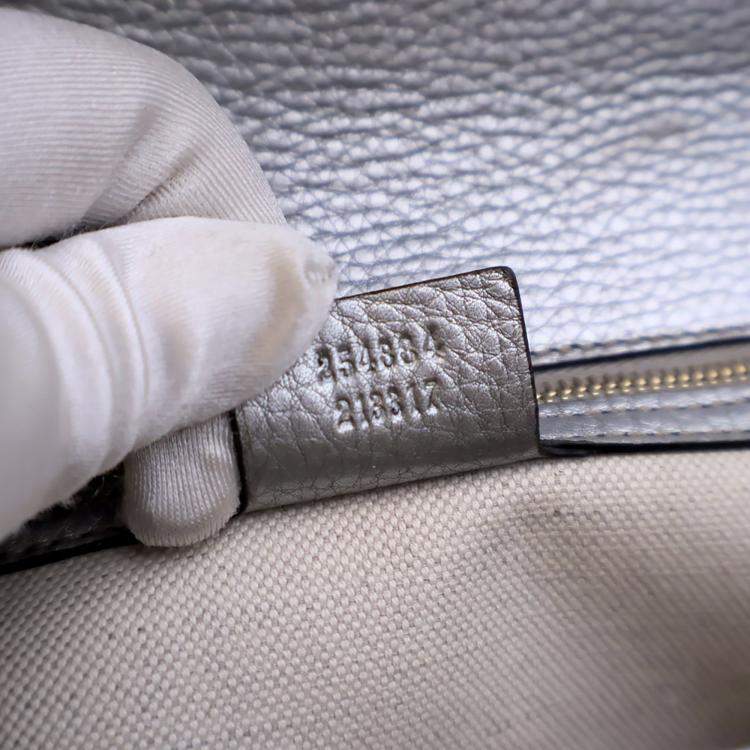 مملوكة مسبقًا Gucci Medium Python Bamboo Top Handle Bag