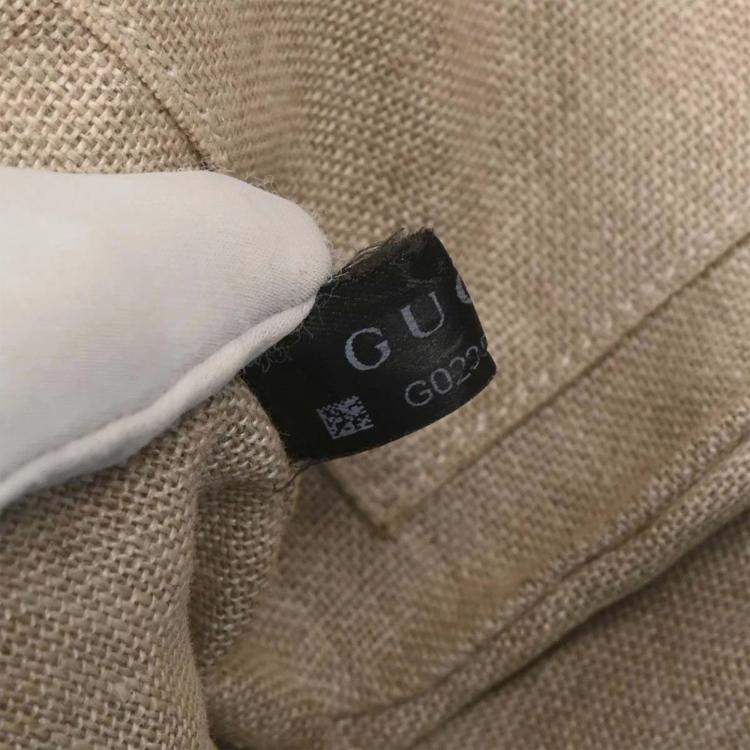 Pre Owned Gucci Light Blue Micro Guccissima Crossbody Bag