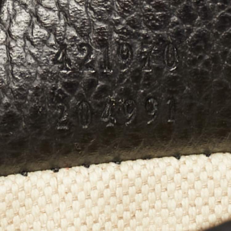 Pre Owned Gucci Crystal Dionysus Small Black Leather Shoulder Bag