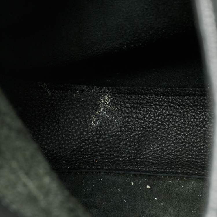 Pre Owned Gucci Soft Jackie Black Leather Hobo