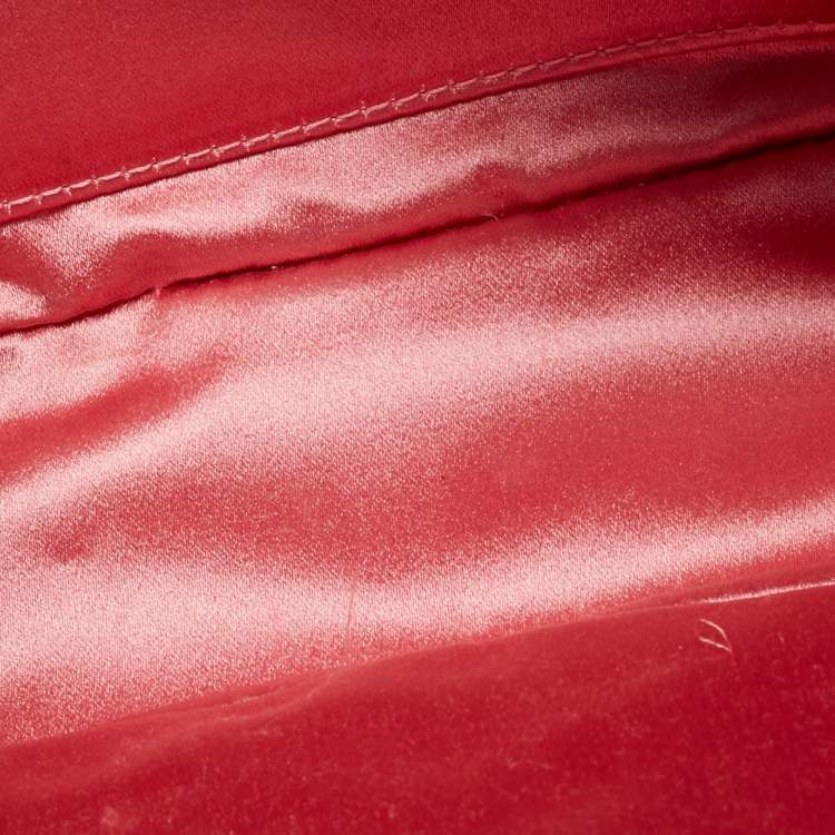 Pre Owned Gucci GG Marmont Small Teal Matelassé Velvet Camera Bag