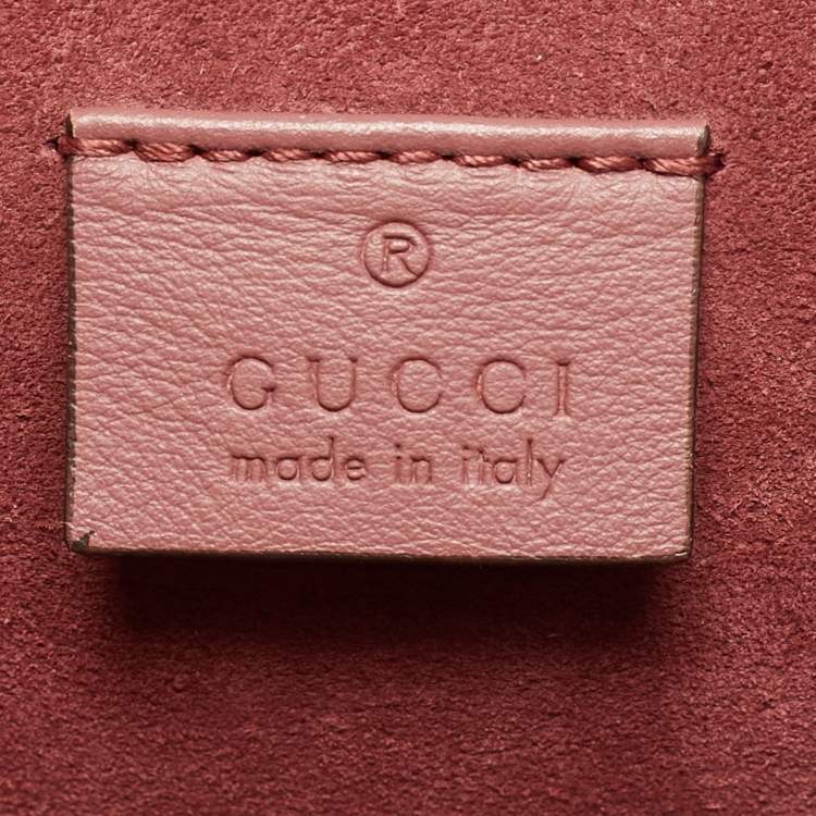 Pre Owned Gucci Dionysus Medium Beige/Burgundy Blooms GG Supreme Canvas Shoulder Bag