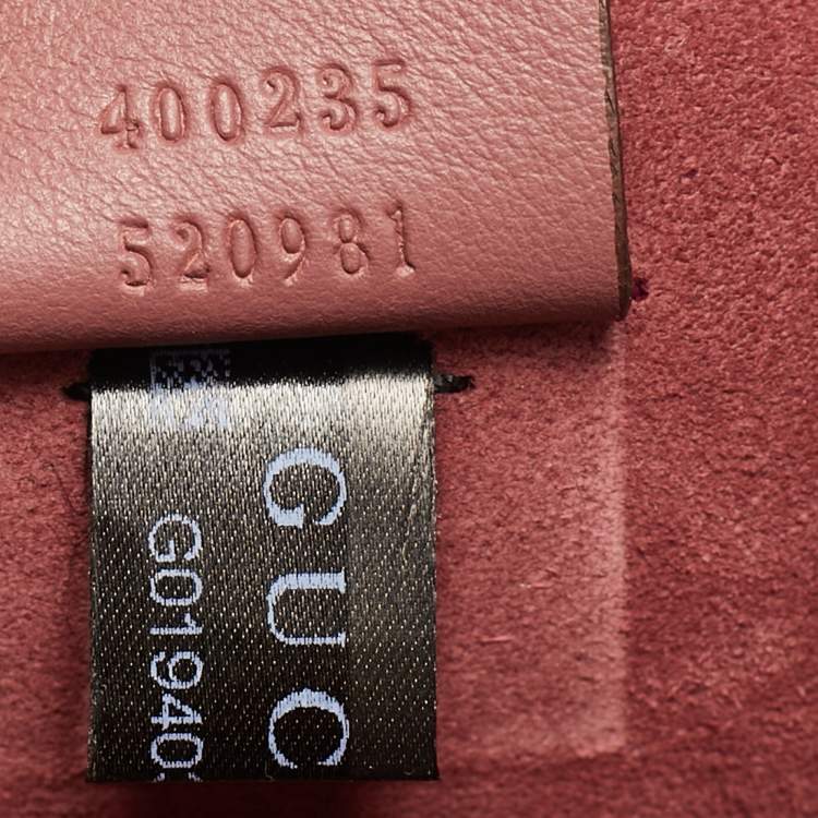 Pre Owned Gucci Dionysus Medium Beige/Burgundy Blooms GG Supreme Canvas Shoulder Bag