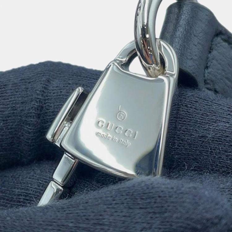 Pre Owned Gucci Brown Freya Hartas Canvas ICCUG Logo Embroidered Plaid Tote