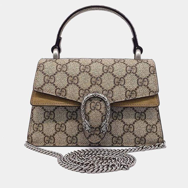 مملوكة مسبقًا Gucci PVC Dionysus Mini Top Handle Bag