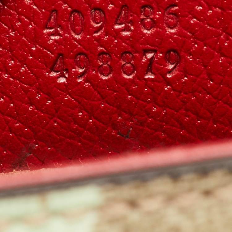 Pre Owned Gucci Padlock Medium Multicolor Tian Print GG Supreme Canvas Chain Shoulder Bag