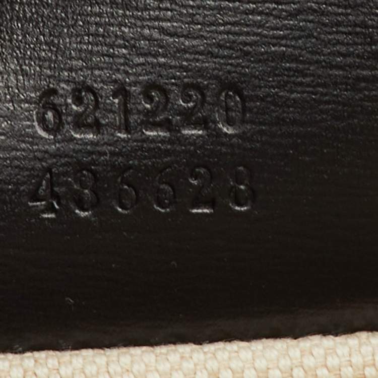 Pre Owned Gucci Horsebit 1955 Small Black Leather Zip Satchel