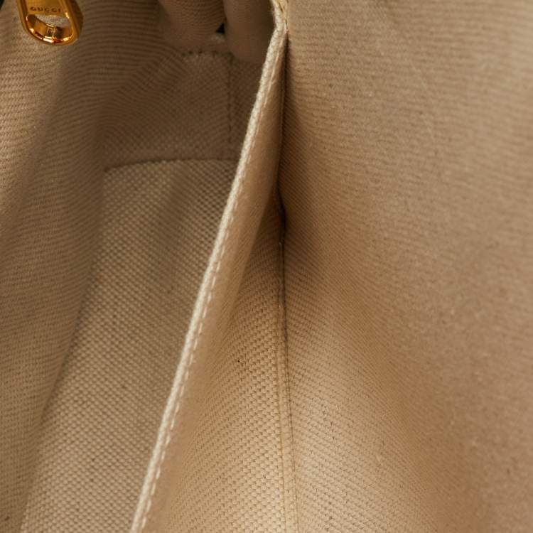 Pre Owned Gucci Horsebit 1955 Small Black Leather Zip Satchel