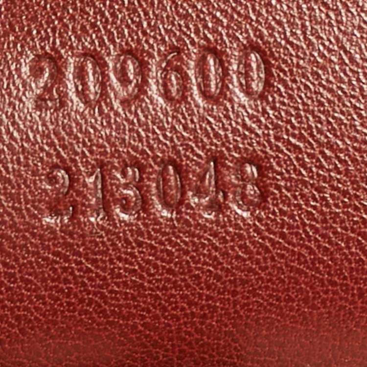 مملوكة مسبقًا حقيبة غوتشي بابوسكا كريست دوم كانفاس كريستال جي جي بني/بيج