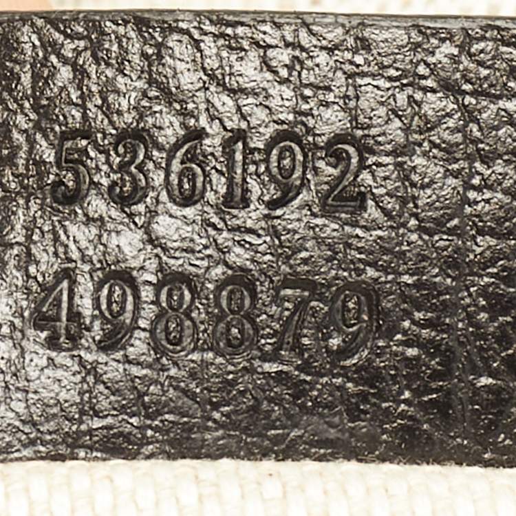 Pre Owned حقيبة ظهر غوتشي سوهو سلسلة جلد سوداء