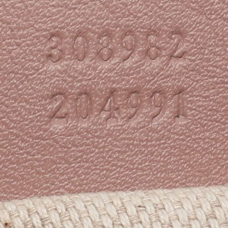 Pre Owned Gucci Soho Medium Beige Patent Leather Tote