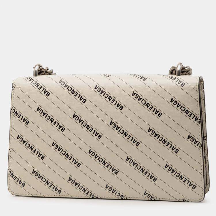 Pre Owned Gucci White The Hacker Project Small Leather Dionysus Shoulder Bag
