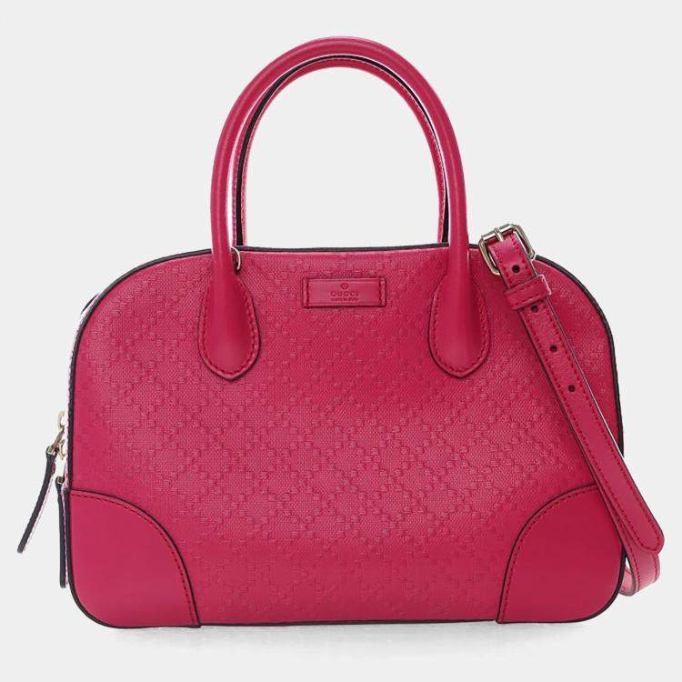 Pre Owned Gucci Bright Diamante Bowler