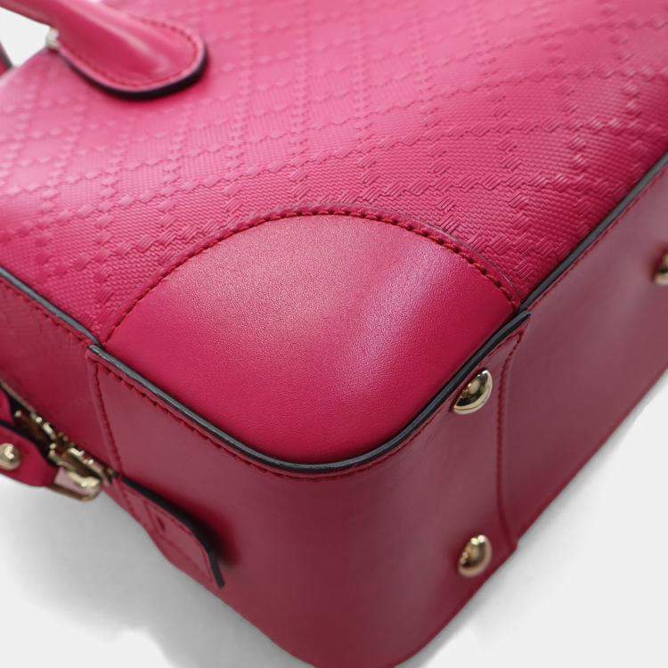 Pre Owned Gucci Bright Diamante Bowler