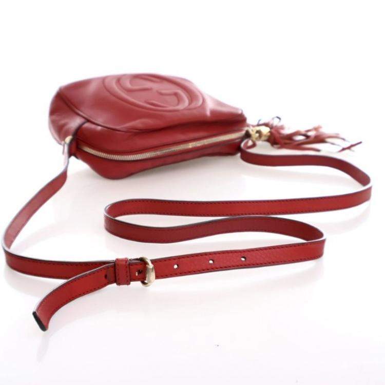 Pre Owned Gucci Small Calfskin Soho Disco