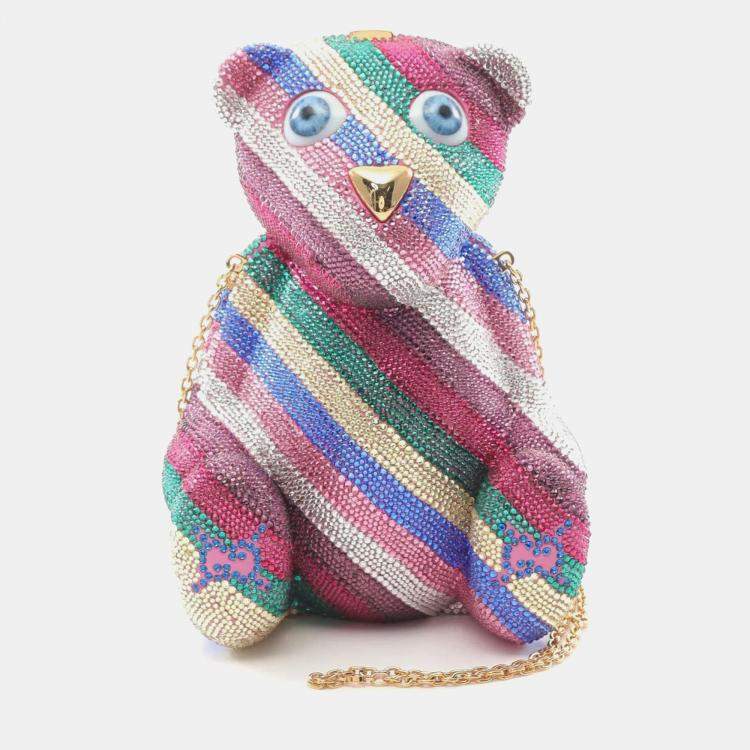 مملوكة مسبقًا Gucci GG Teddy Bear Shoulder Bag Multicolor