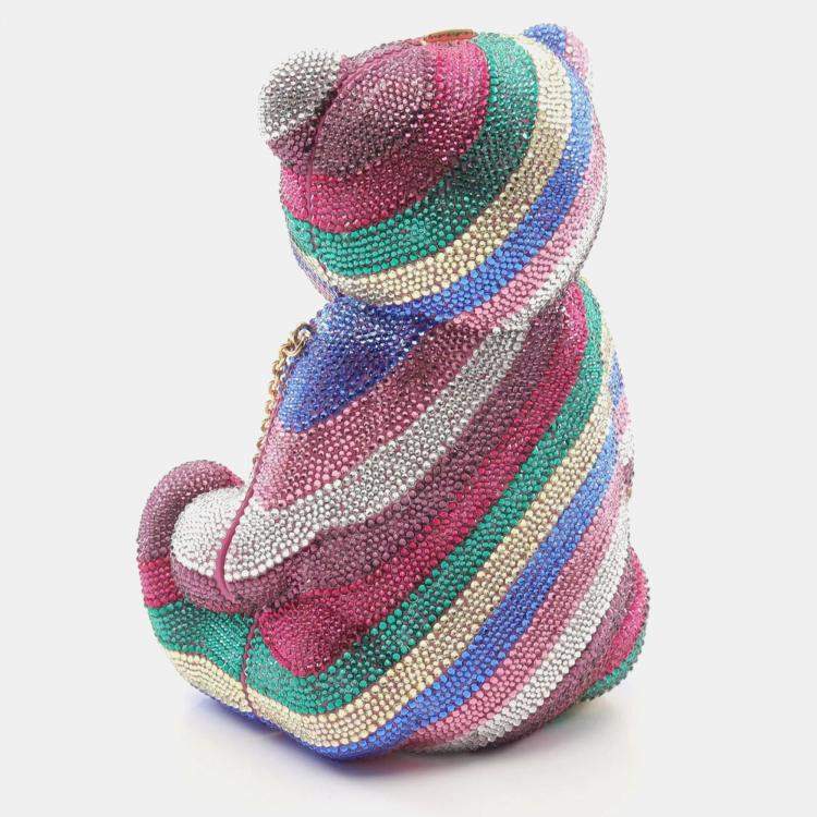 مملوكة مسبقًا Gucci GG Teddy Bear Shoulder Bag Multicolor