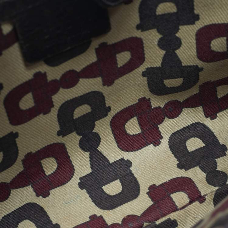 مملوكة مسبقًا Gucci Punch Dark Brown Guccissima Leather Hobo