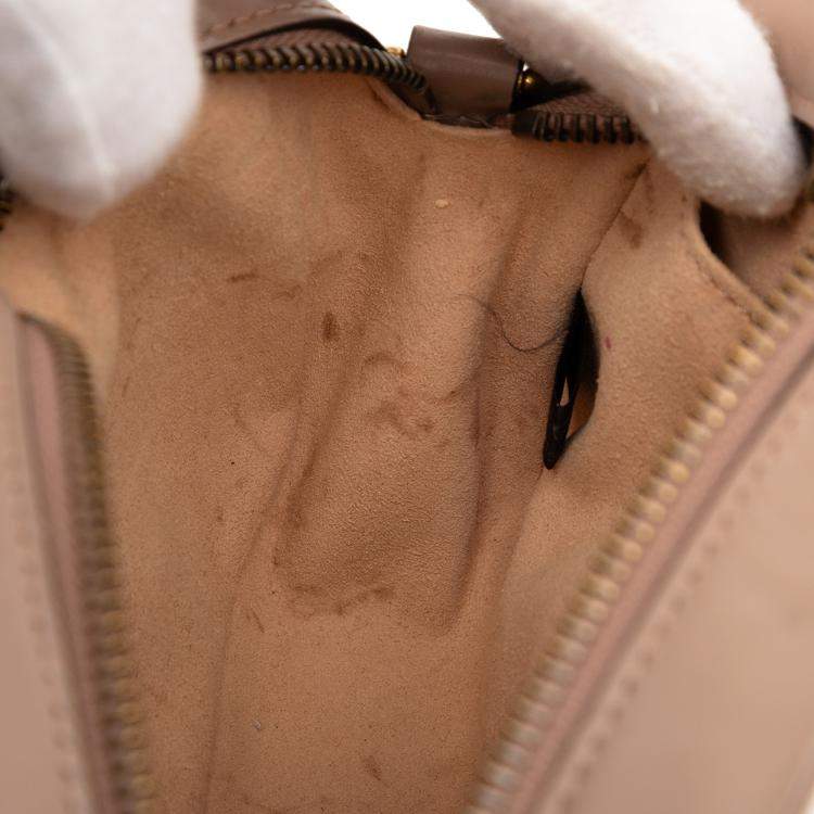 مملوكة مسبقًا Gucci Brown Mini GG Marmont Matelasse Leather Crossbody