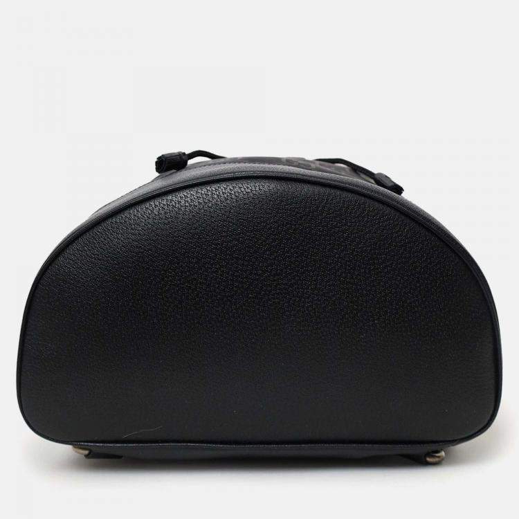 Pre Owned Gucci Black Monogram Econyl Nylon Off The Grid Backpack