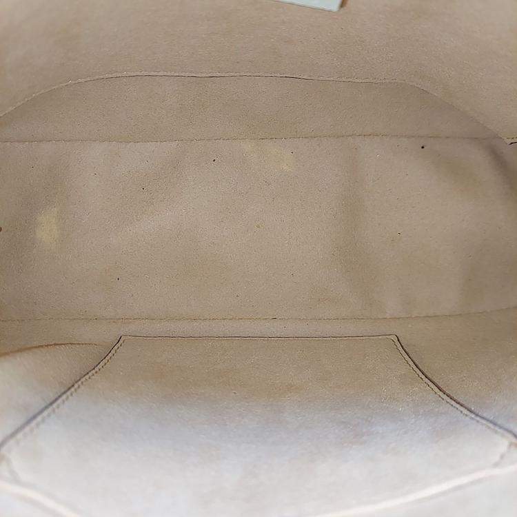 Pre Owned Gucci White Leather Ophidia Crossbody Bag