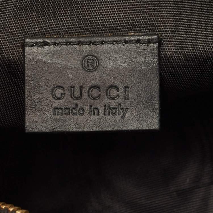 مملوكة مسبقًا Gucci Ophidia Mini Suede and Leather Camera Crossbody Bag