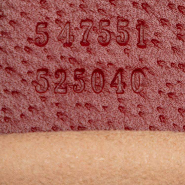 Pre Owned Gucci Brown GG Flora Ophidia Satchel