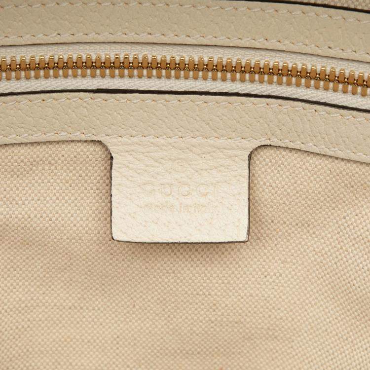 Pre Owned Gucci Brown Small GG Supreme Flora Ophidia Backpack