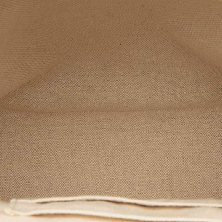 Pre Owned Gucci Brown Small GG Supreme Flora Ophidia Backpack