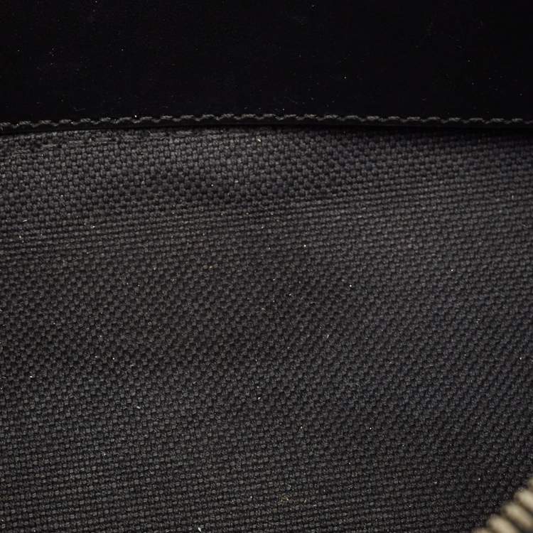 Pre Owned Gucci GG Marmont Black Matelasse Leather Pochette Bag