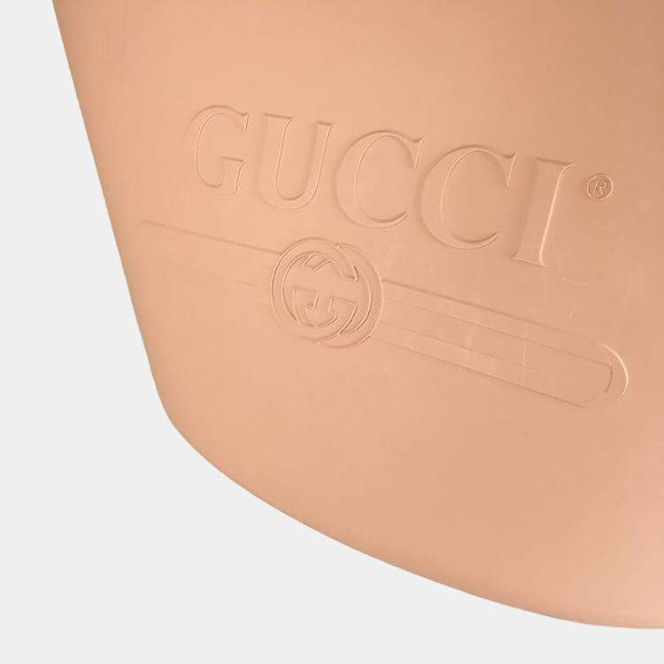 مملوكة مسبقًا Gucci Rubber Oversized Logo Tote