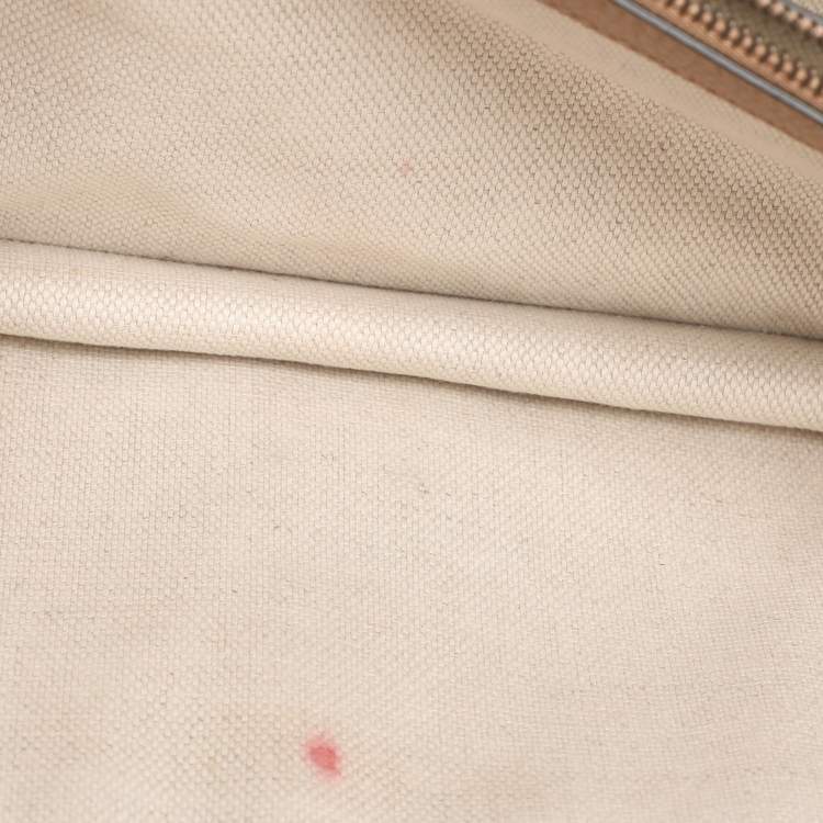 Pre Owned Gucci GG Marmont Brown Leather Shoulder Bags