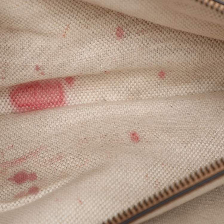 Pre Owned Gucci GG Marmont Brown Leather Shoulder Bags