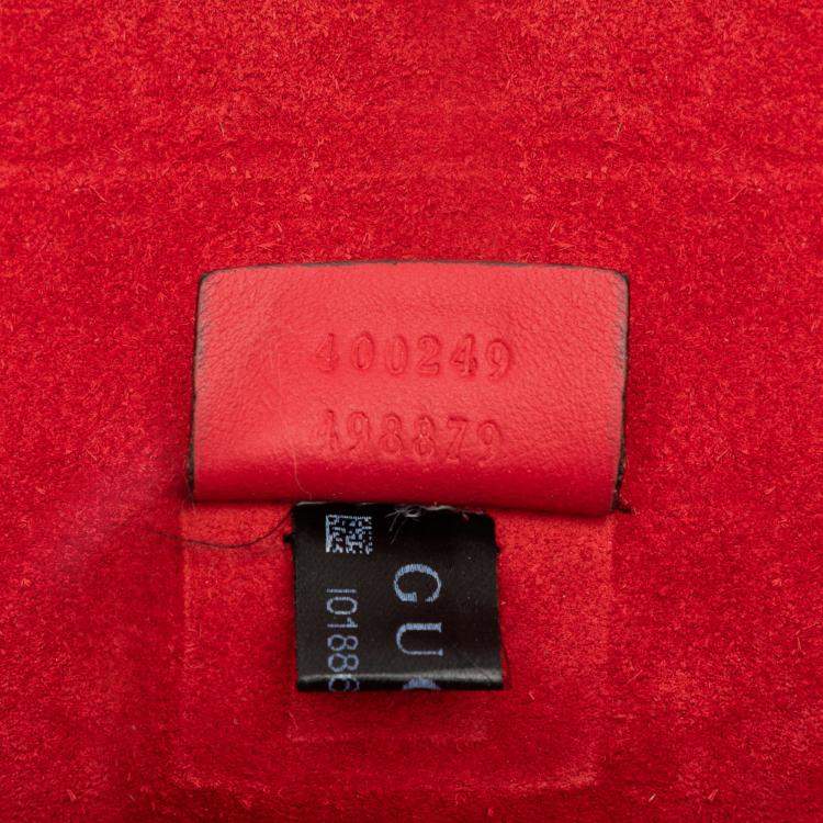 Pre Owned Gucci Brown Small GG Supreme Blooms Dionysus Shoulder Bag