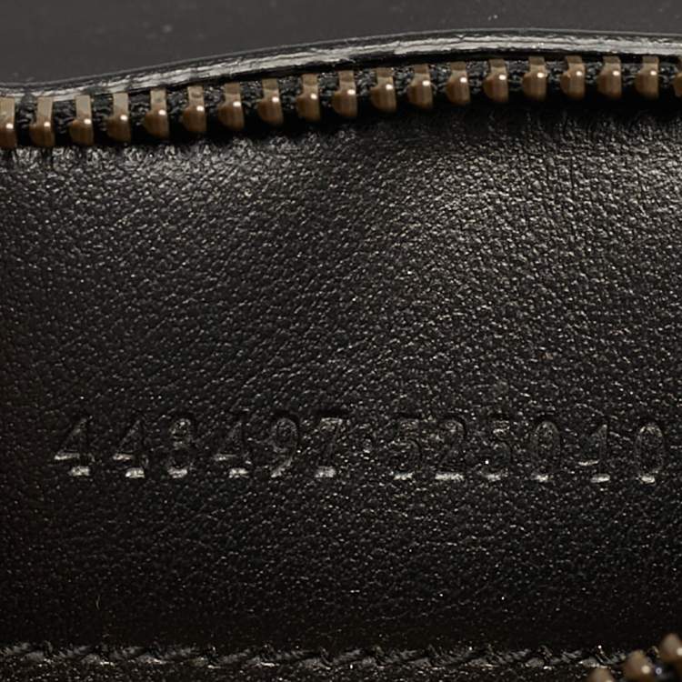 مملوكة مسبقًا Gucci GG Marmont Small Black Matelasse Leather Shoulder Bag