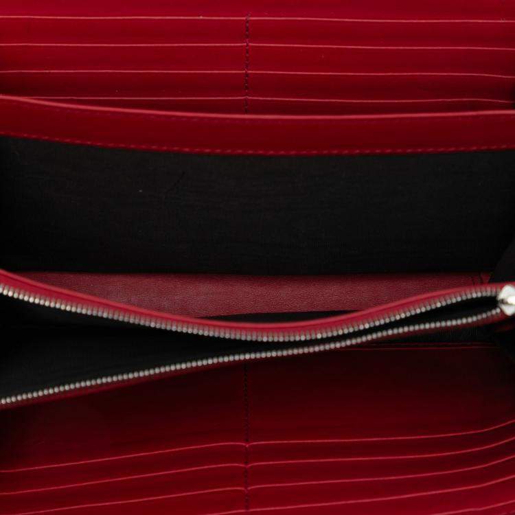 Pre Owned Gucci Brown GG Supreme Dionysus Chain Wallet