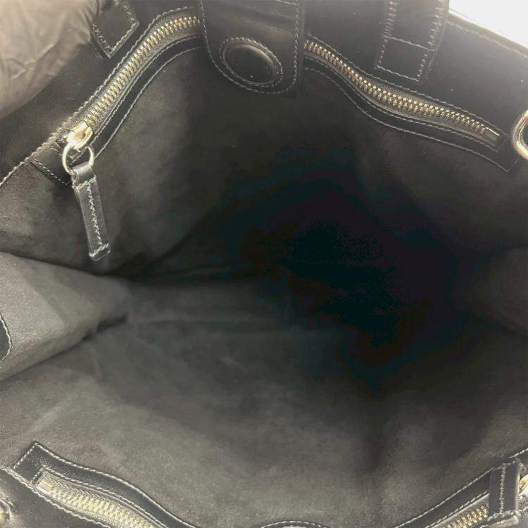 Pre Owned Gucci Brown GG Supreme Caleido Web Vertical Tote