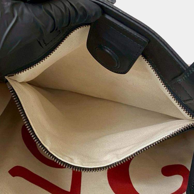 Pre Owned Gucci Brown GG Supreme LAveugle Par Amour Tote