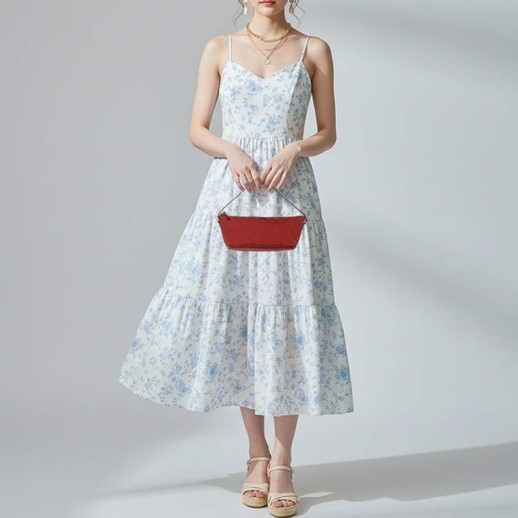 Pre Owned Gucci Boat Red GG Canvas and Leather Baguette