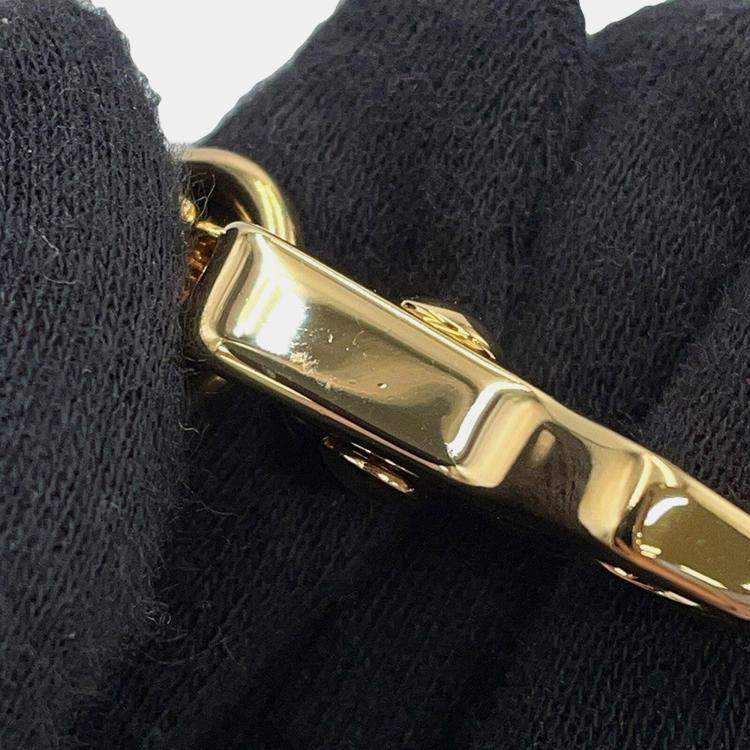 Pre Owned Gucci Gg Supreme Ophidia Small Shoulder Bag Brown/Beige Leather Pvc Size Small