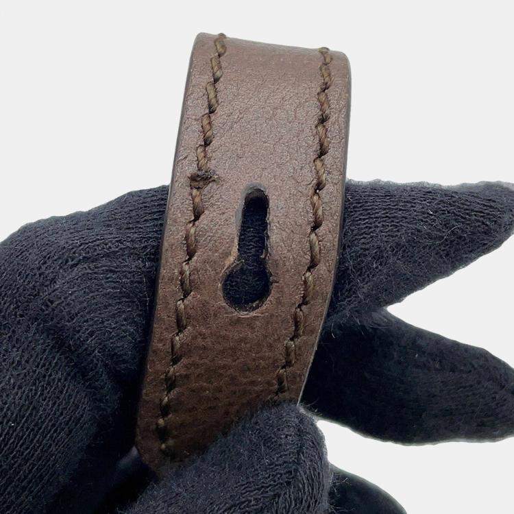 Pre Owned Gucci Gg Supreme Ophidia Small Shoulder Bag Brown/Beige Leather Pvc Size Small