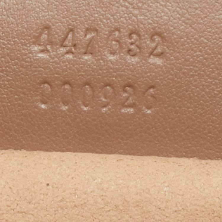 Pre Owned Gucci GG Marmont Small Dusty Pink Matelasse Leather Camera Bag