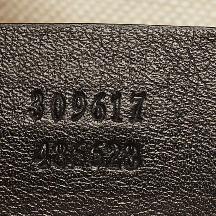 Pre Owned Gucci Nice Black Microguccissima Patent Leather Dome Satchel