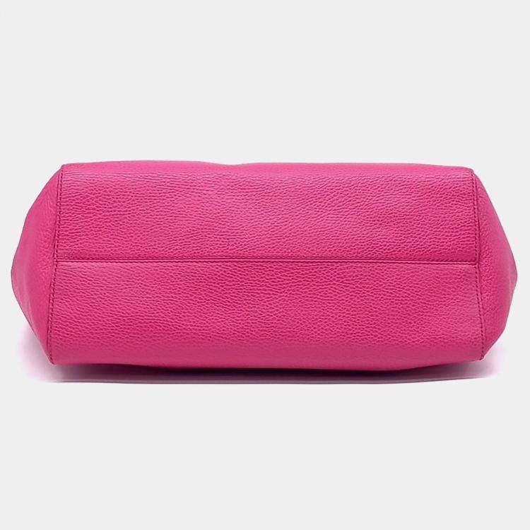 مملوكة مسبقًا Gucci Pink Leather Swing Shoulder Bag