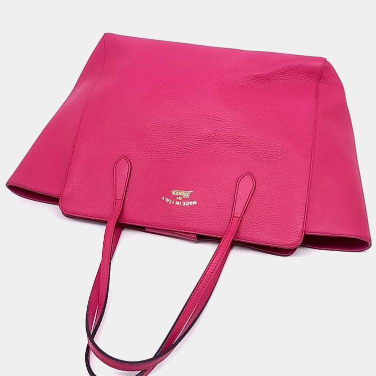 مملوكة مسبقًا Gucci Pink Leather Swing Shoulder Bag